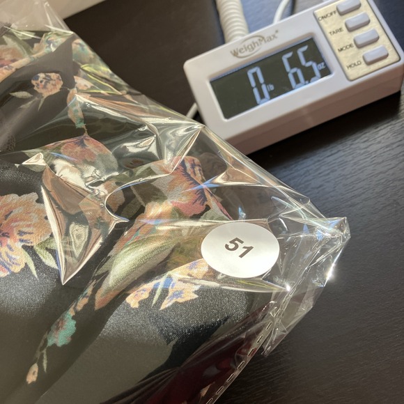 Truth NYC Blouse Womens 3X  Black Floral Peplum Long Sleeve Sheer Lace Romantic - Picture 15 of 15